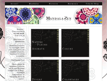 Tablet Screenshot of mandalazen.com